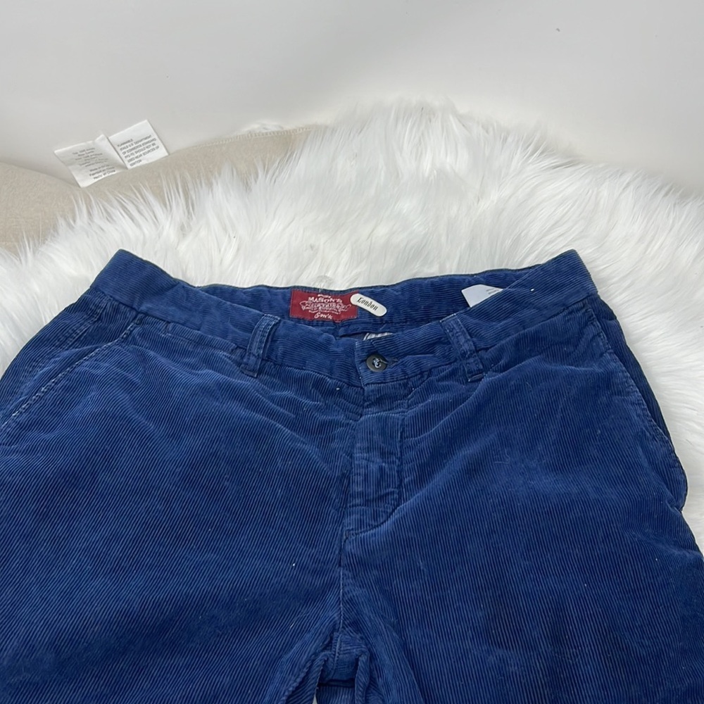 EM’s Mason's London  Casual Corduroy Pants Men’s 46 Blue
